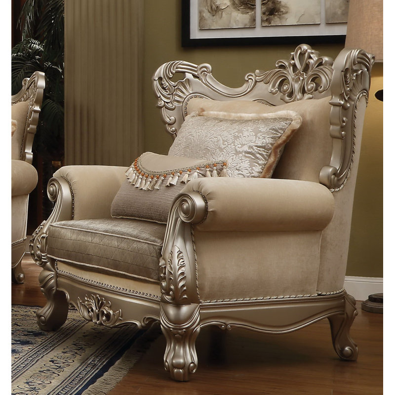 Fauteuil en polyester Derkle
