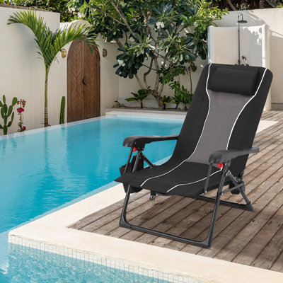 Folding Reclining Camping Chair