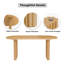 Table de salle à manger 79 po x P 33,5 po-27274666-27274676