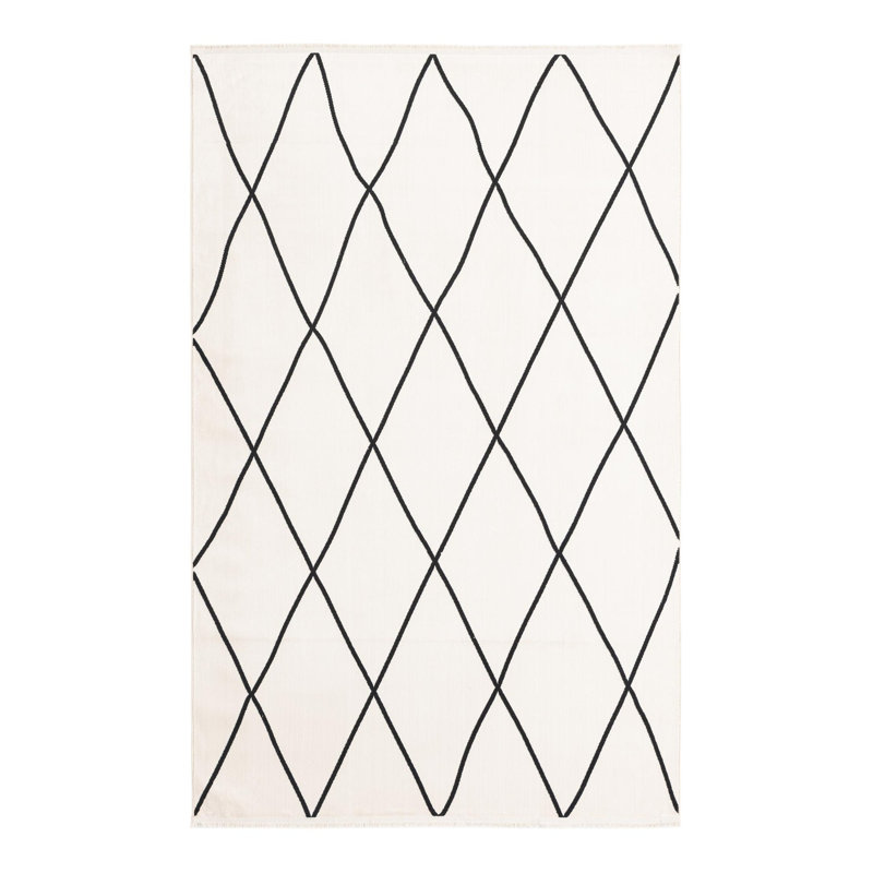 Kanoi Geometric Indoor Rug, Rectangle 5'3" x 8'