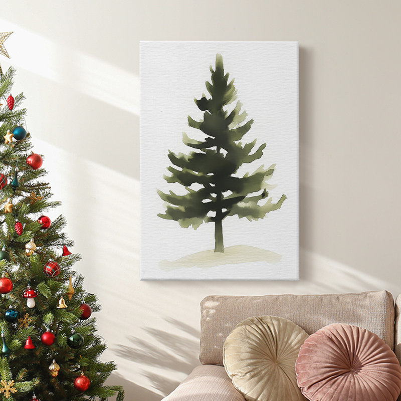 Art des Fêtes de Noël - Toile tendue avec châssis Lxxix, H 18 po x l 12 po