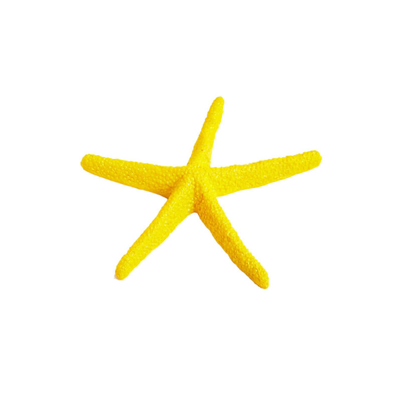 Grande étoile de mer - jaune, Jaune