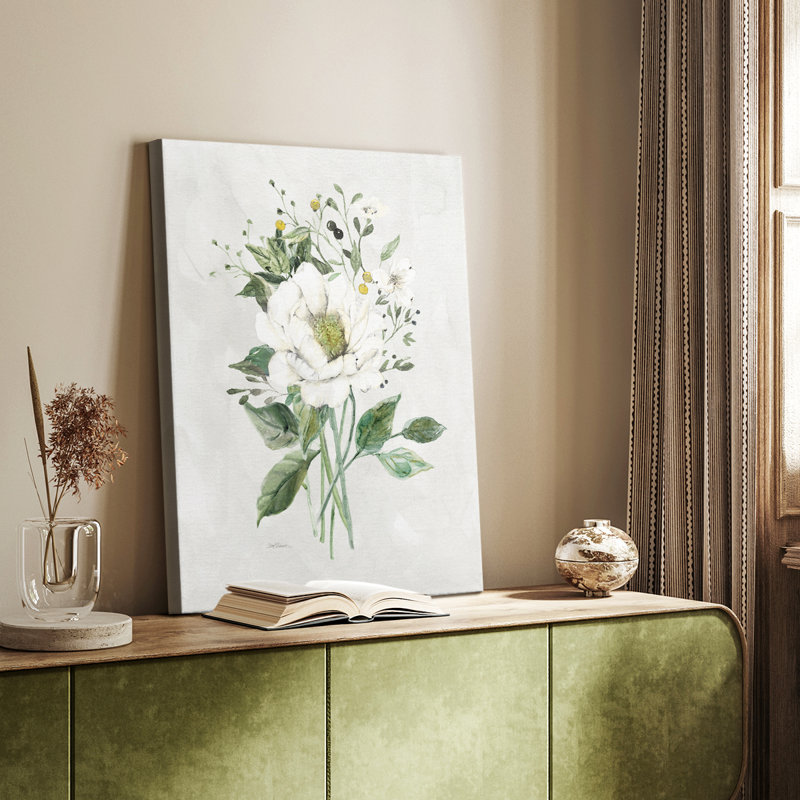 White Farmhouse Botanical I - galerie sur mesure