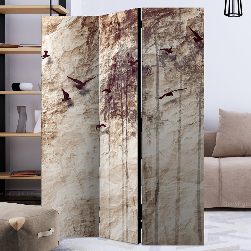 Hraztan 172cm H Folding Room Divider, 3