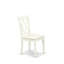 Ensemble de salle à manger 5 pièces comprenant une table de salle à manger rectangulaire avec rallonge papillon et 4 chaises de cuisine en lin, blanc lin-1126426563-1126426562-1205666575