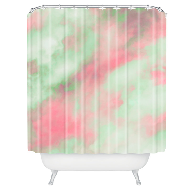 Caleb Troy Abstract Shower Curtain