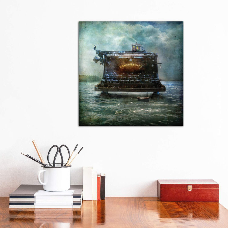 The Writers House by Alexander Jansson - Wrapped Canvas Print, 45.72 cm H x 45.72 cm W x 3.175 cm D