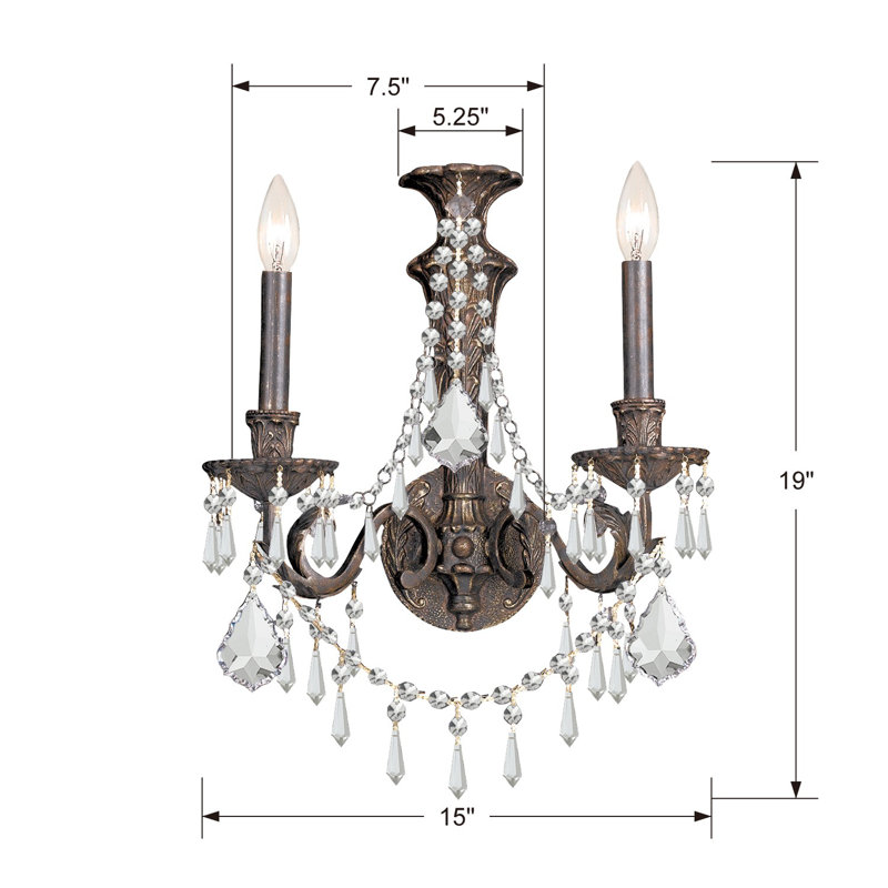 Markenfield Candle Wall Light