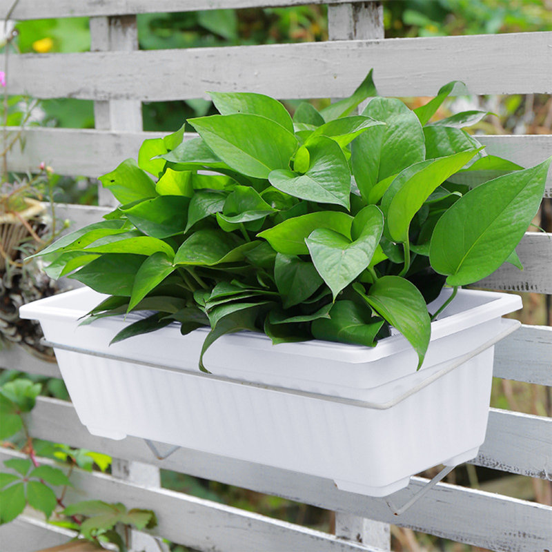 Pot de fleurs en plastique pour pot de fleurs Balcon