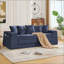 Canapé-lit convertible, canapé de plancher pliable sans assemblage-292855673