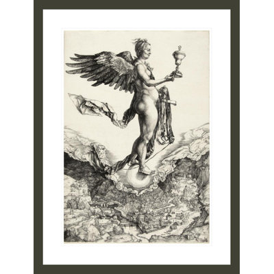 «Nemesis» par Albrecht Dürer, impression giclée sur cadre