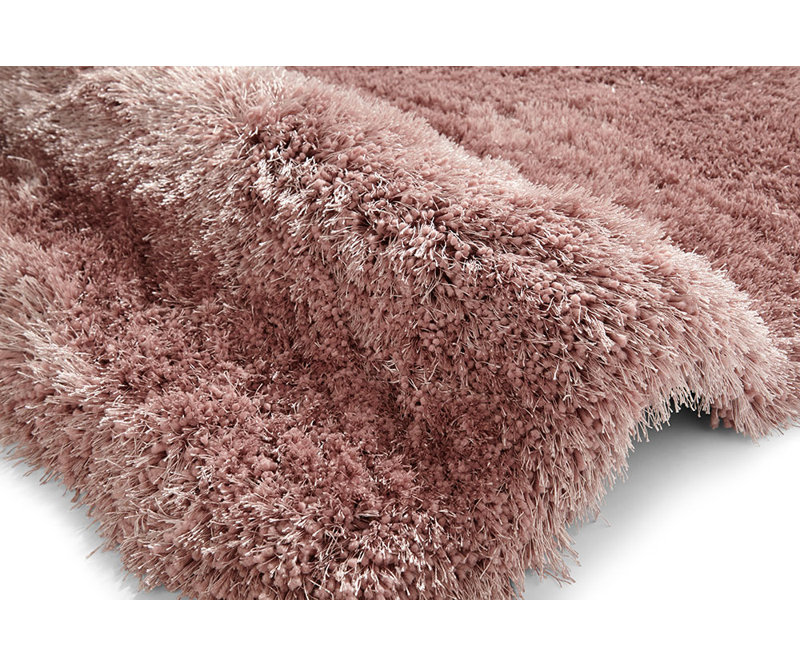 Hetzel area rug Hand Tufted Rectangle Red, Rose, Round 150 cm