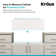 KRAUS Turino™ Reversible 33-inch L Fireclay Farmhouse Flat Apron Front Single Bowl Kitchen Sink with Bottom Grid