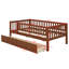 Lit de jour simple en bois avec deux tiroirs-675330232-675330233