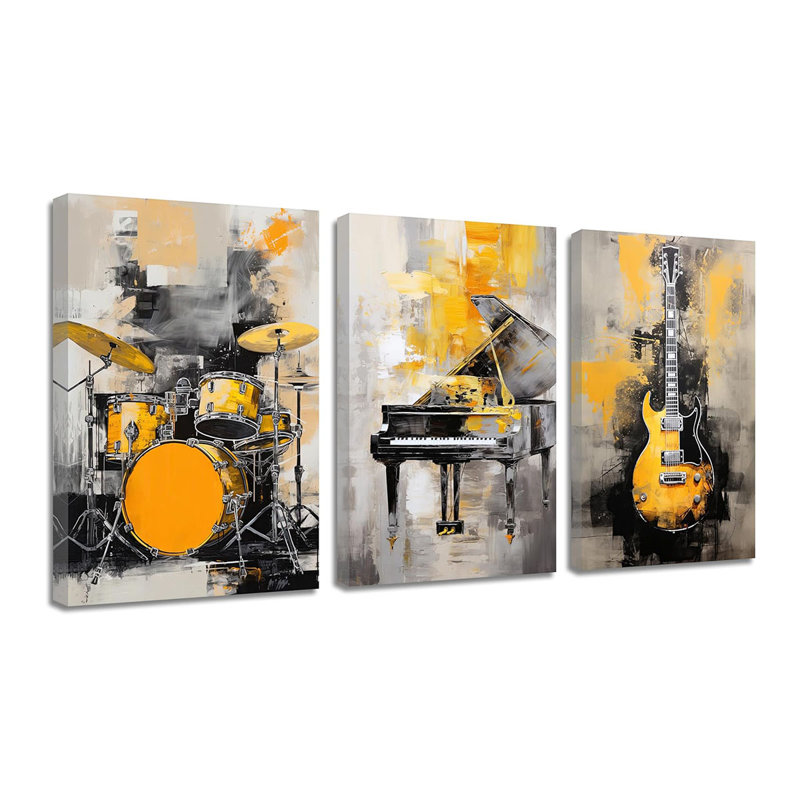 3 Piece Wrapped Canvas Print