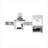 47 Inch Wide 7-Tier Modular Cube Wall Shelf, Multi-Room Storage Display Shelf, Particle Board Construction in Crisp White-129225594