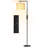 Haileyville 64'' Arched Floor Lamp with Remote Control and Bulb Included-517496316