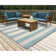 Jonathon Striped Indoor / Outdoor Rug
