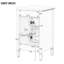 Meuble-lavabo simple 20 po avec comptoir en céramique-784381690