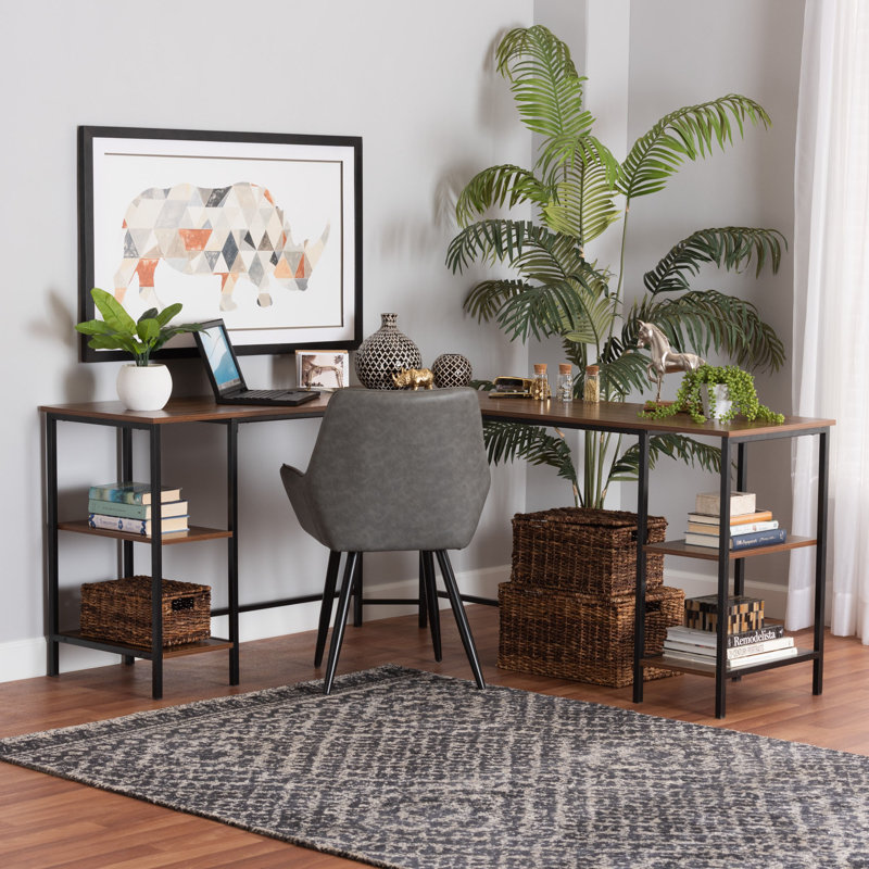 Jamique L-Shaped Computer Desk