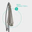 Screven 300cm Parasol-430850881