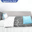 Bed Wedge Pillow for Headboard Gap Support-634985910