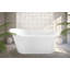 Isabel 58.5'' L Freestanding Soaking Bathtub