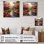 «Colorful Neo Primal Forest Collage II», reproduction sur toile-1303087720-1303087721