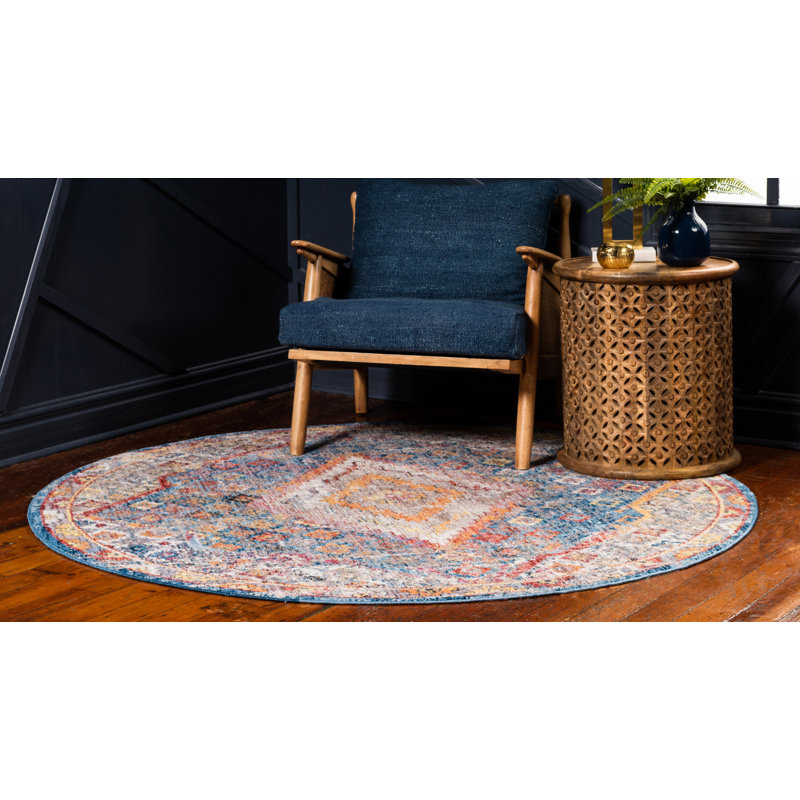 Rosamonde Oriental Indoor Rug, Round 3'3"