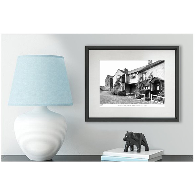 Hawkshead, The Pillared Cottage 1930 by Francis Frith - Single Picture Frame Print, 40cm H x 50cm W x 2.3cm D