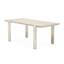 Lotus Bay Narrow Rectangular Dining Table - Sand-568451224