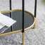 Console miroir 48,5 x 16,5 x 50 po à 3 niveaux