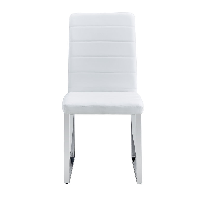 Chaises de salle à manger ergonomiques en cuir PU de style moderne et polyvalentes