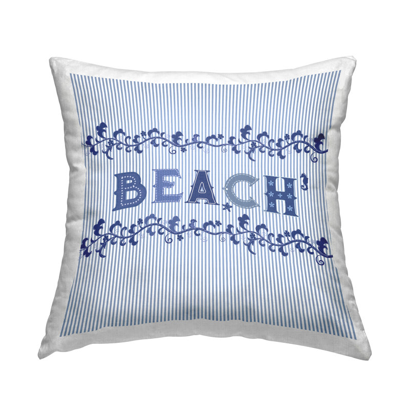 Striped Throw Pillow