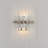 Sardor Steel Flush Mounted Sconce-558520673