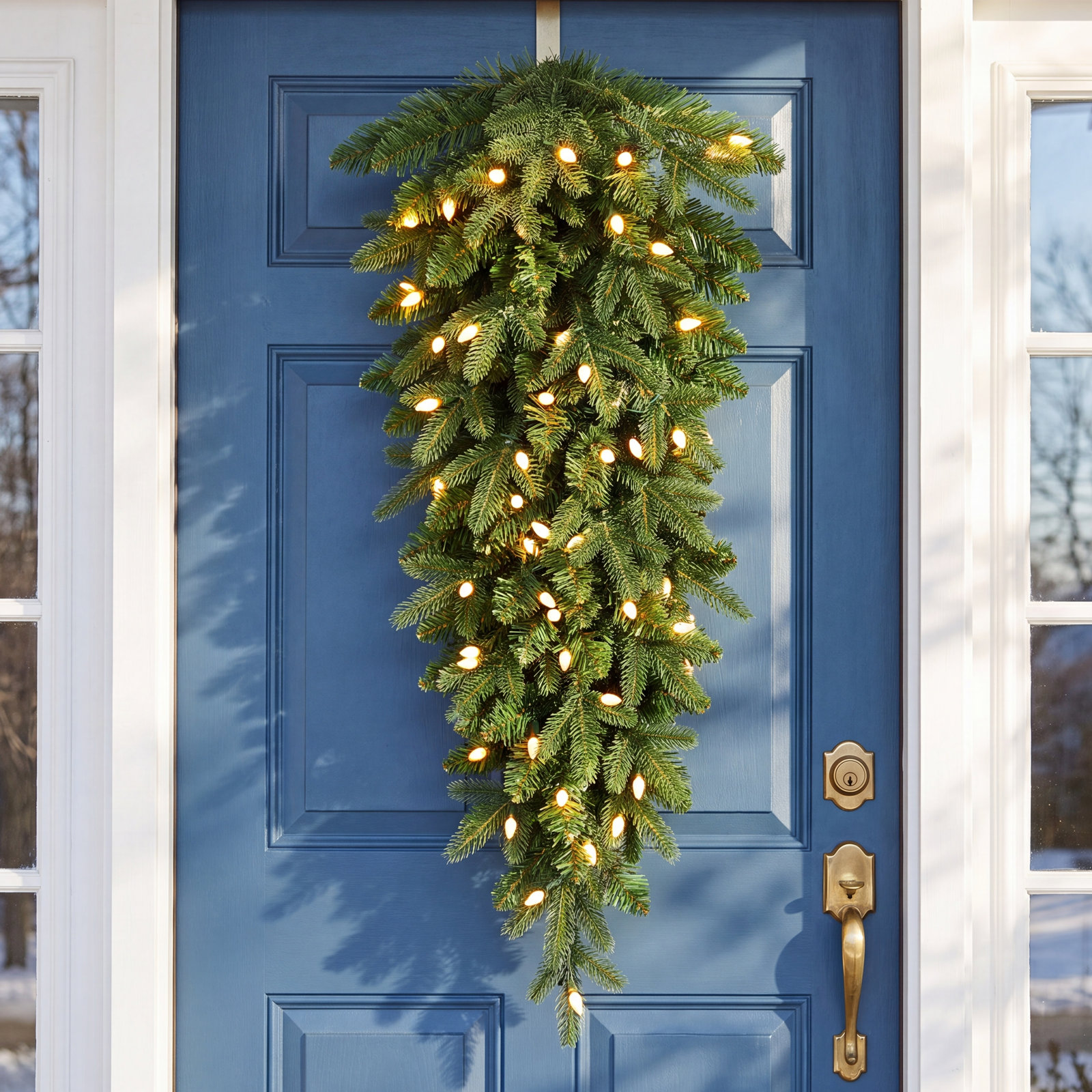 Perina 36" Pre-Lit Christmas Swag