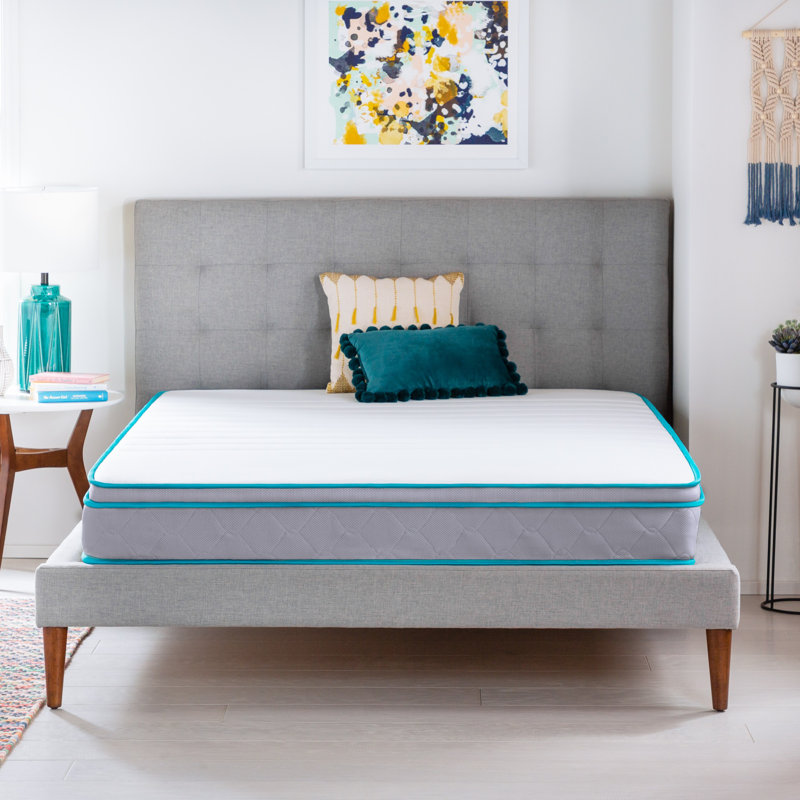 Blue Elephant Pillow Top Open Coil Mattress, Double (4'6)