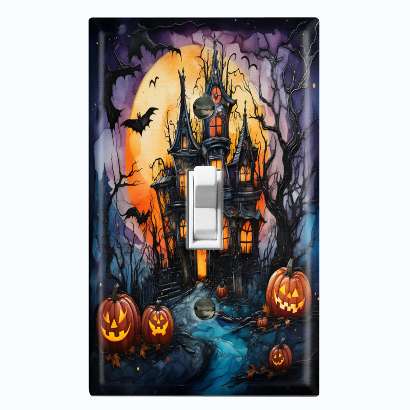 Plaque murale d'Halloween 1 - Gang