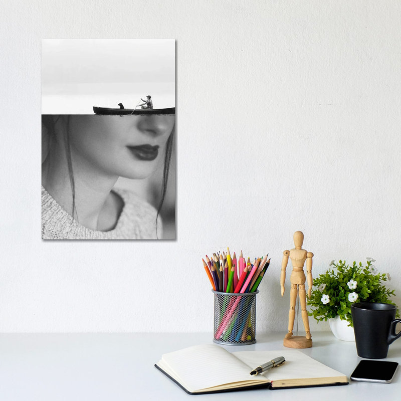 The Edge by Kiki C Landon - Wrapped Canvas Print, 30.48cm H x 20.32cm W x 1.905cm D