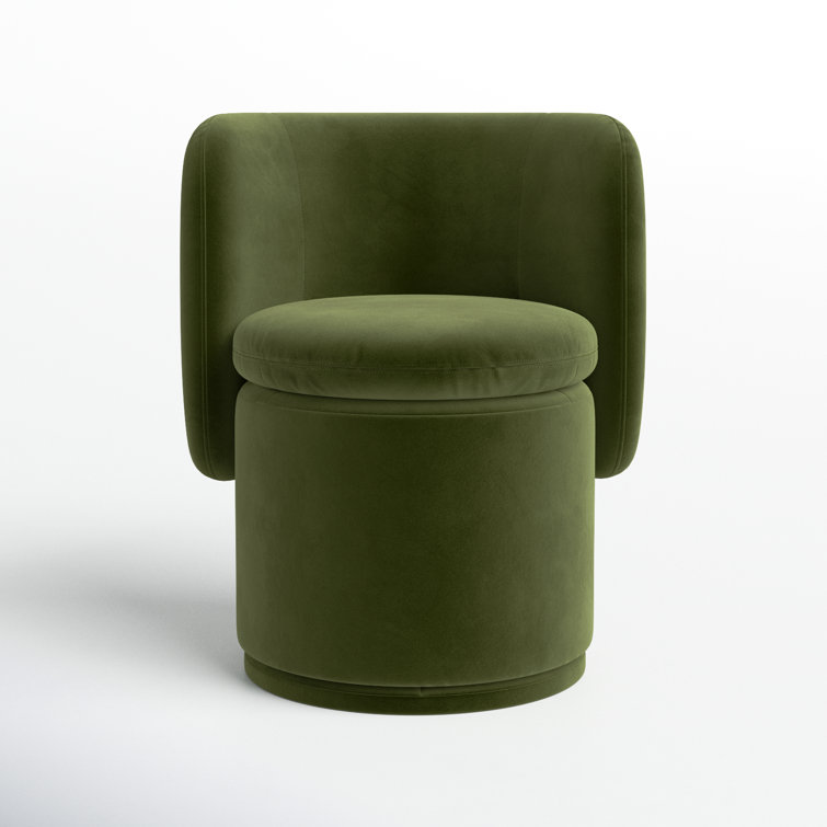 Adrielle Swivel Upholstered Barrel Chair