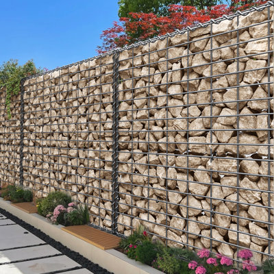 30cm H x 30cm W Steel Border Fencing