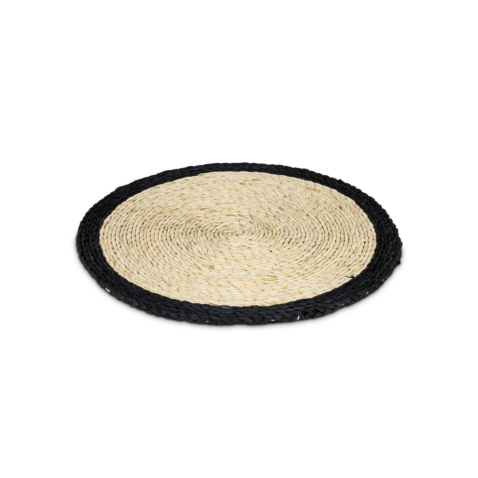 Ayre 14.5" Placemat, Brown/Black