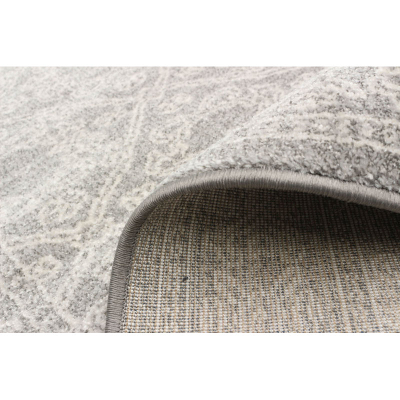 Tapis gris Bosch, Tapis de couloir 2 pi 7 po x 8 pi