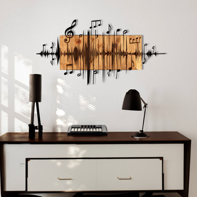 Décoration murale en bois