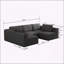 Canapé-lit modulaire Boneless avec méridienne et repose-pieds, ensemble convertible en forme de U, éponge compressée (Combo 3A + 2B)-250879707