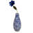 Home&Manor Ceramic Slim Vase Light Blue