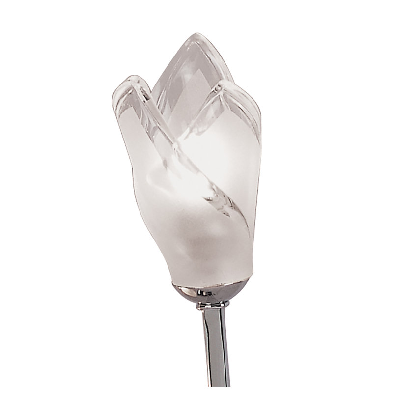Cottone Metal Novelty Lamp, Silver