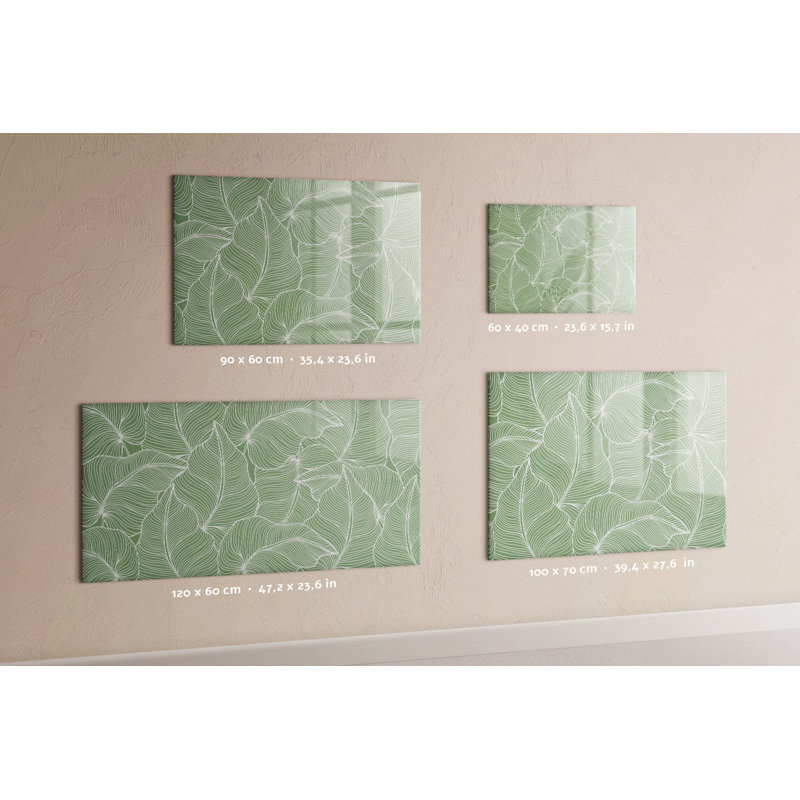 Magnetic Glass Dry Erase Board
