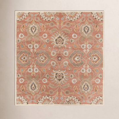 Arden Hand Tufted Wool Floral Indoor Rug