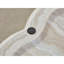Table basse ronde en faux marbre 31,5 po Clover